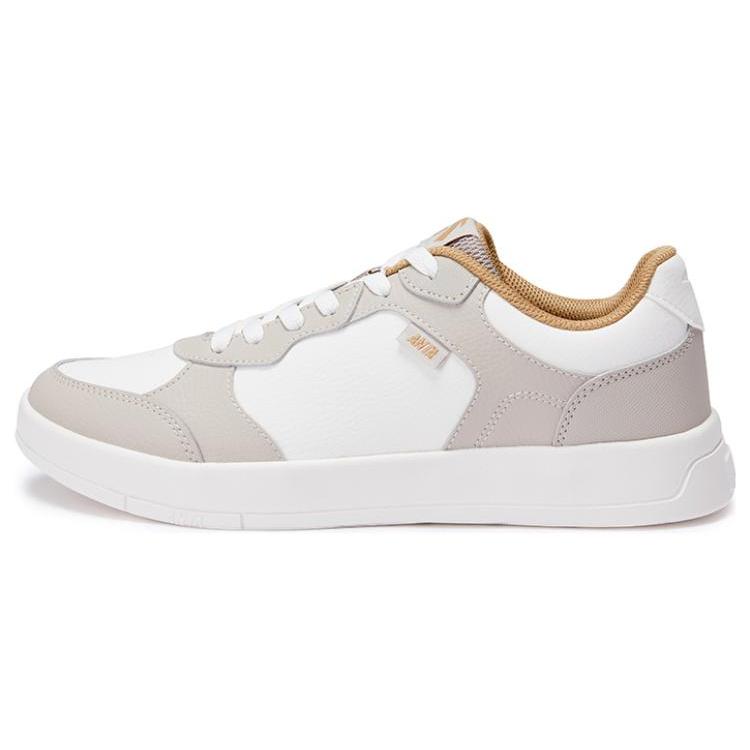 

Новая коллекция Anta Life Теплые Нескользящие Низкие Кеды для Скейтборда Мужские Светло-Коричневые 112358013S-1 39