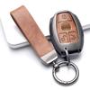 Zinc Alloy Leather Car Samrt Key Fob Case Cover For Mercedes Benz A B C E S G Class W204 W205 W212 W213 W176 W177 Glc Cla Amg