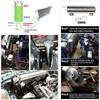 2''x13” / 3''x10” Radiator Coolant Overflow Puke Tank Universal Polished Stainless Steel Radiator Coolant Overflow Tank