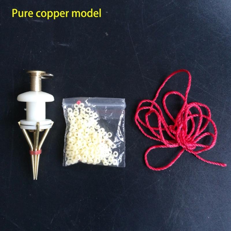 Esca Pellet Elastici per Pellet Elastico per Pellet Legatura Terminali da Pesca Grossolana con Elastici Corda Rossa