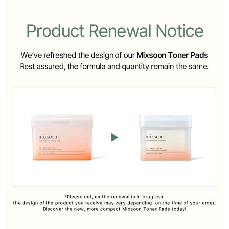 mixsoon - Galactomyces Toner Pad