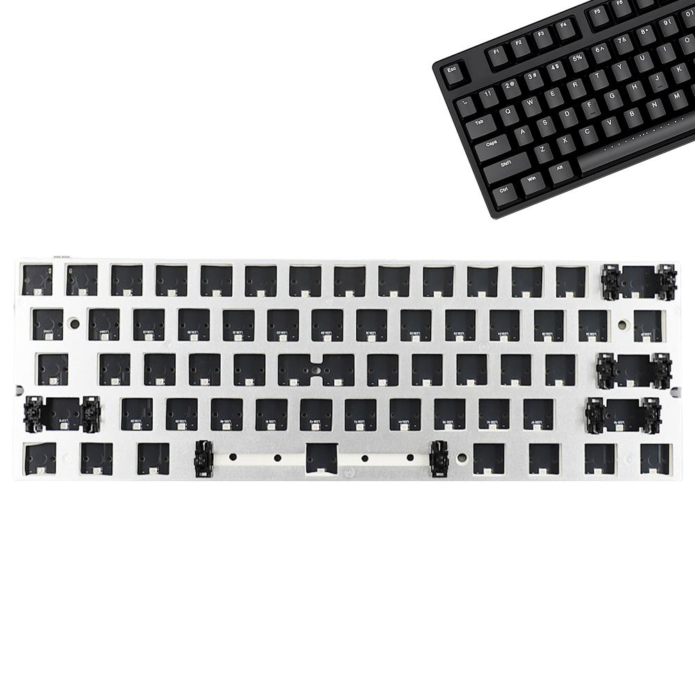 60 Transparent Hollow Keyboard Shell/Inner Sheath Wired Bluetooth Replacable Space for Cherry MX Switches Mechanical keyboard