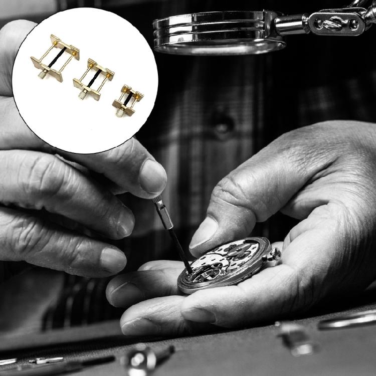 Aluminum Watch Movement Holder Multifunction Fixed Base for Watchmaker Business Use Universal Watches Repair Accessory