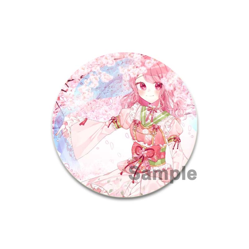 32/44/58mm BanG Dream Aya Maruyama Pin Handmade Brooch for Clothes Cartoon Cosplay Badge Backpack Decoration Jewelry Gift