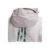 adidas Color Block Casual Sports Detachable Hooded Long Sleeve Jacket Women Jacket Light-Pink FS7543
