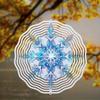 360 Degree Rotating 10 Inch Hanging Wind Spinner Outdoor Wind Chime for Balcony Lawn Garden Decor Spring Summer Art Decor Dynamic Effect