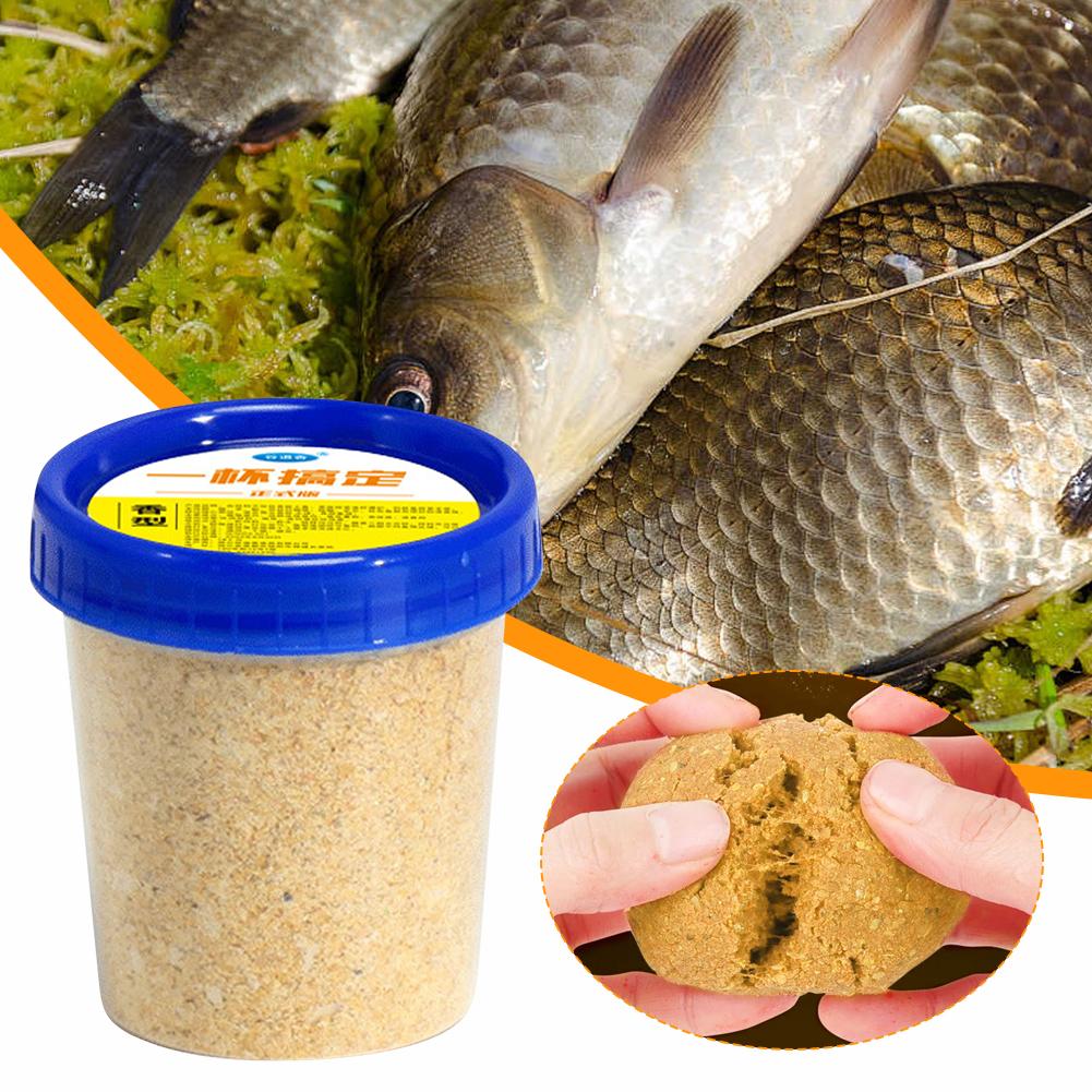 Comprehensive Fishing Bait Efficient Attraction Powdery Composite Bait Stir Powdery Lure for Carp Grass Carp Crucian Fishing