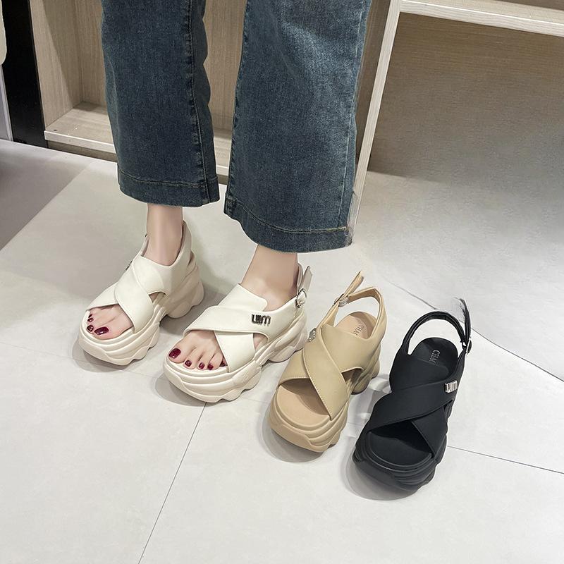 Sandales de bureau à talons creux pour femmes