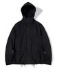 Partimento Code Hooded Zip-Up Jacket Black