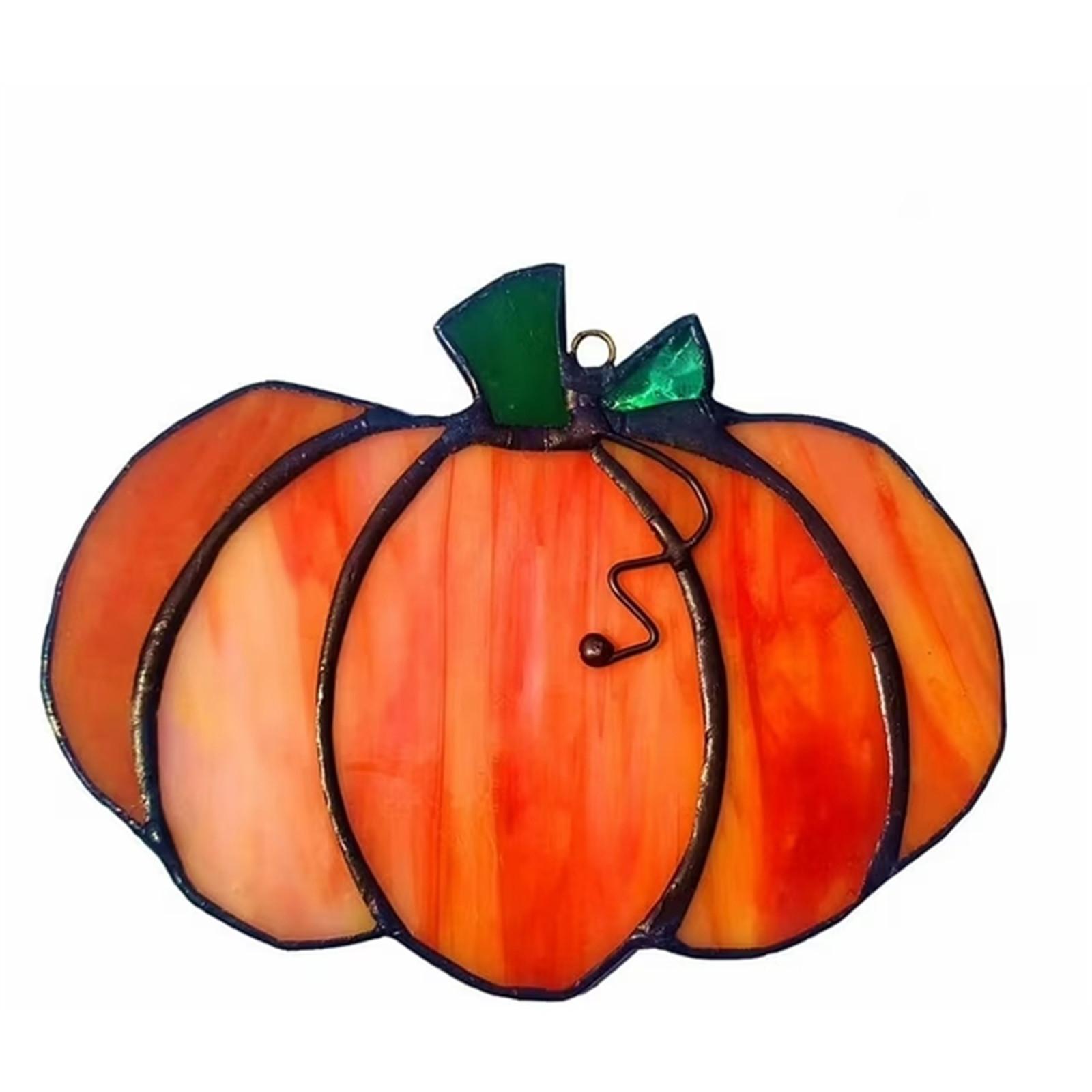 

Осенние витражи, акриловый декор, осенний декор, украшение на День Благодарения для декора на Хэллоуин