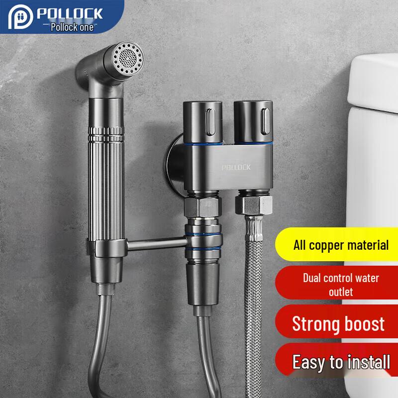 Комплект распылителей для биде Pollock из цельной меди