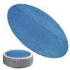 Round Solar Thermal Pool Cover Solar Hot Tub Covers Weatherproof Foldable Protector Portable Energy Saving Thermal Blanket