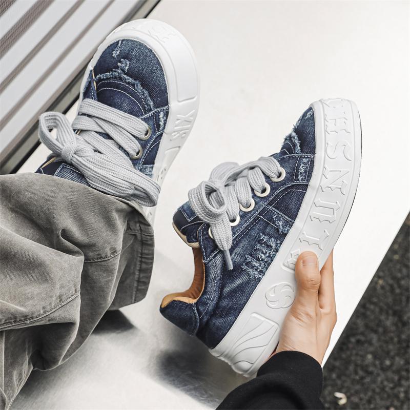 Classic New Compact Lightweight Versatile Men's and Women's Canvas Shoes Fashionable and Trendy Lace Up Sports Shoes Size 39-44