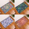 Elegant Persian Ornamental Paisley Buta Pattern Doormat For Luxurious Home Decor