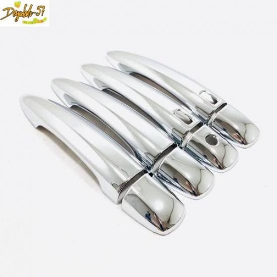 8pcs Chrome Door Handle Cover Molding Trim For Nissan Altima - New