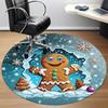 1PC Gingerbread Man Chair Carpet for Office, Indoor Non-Slip Washable  Carpet, Soft Comfortable Mat For Office Room yy250930075