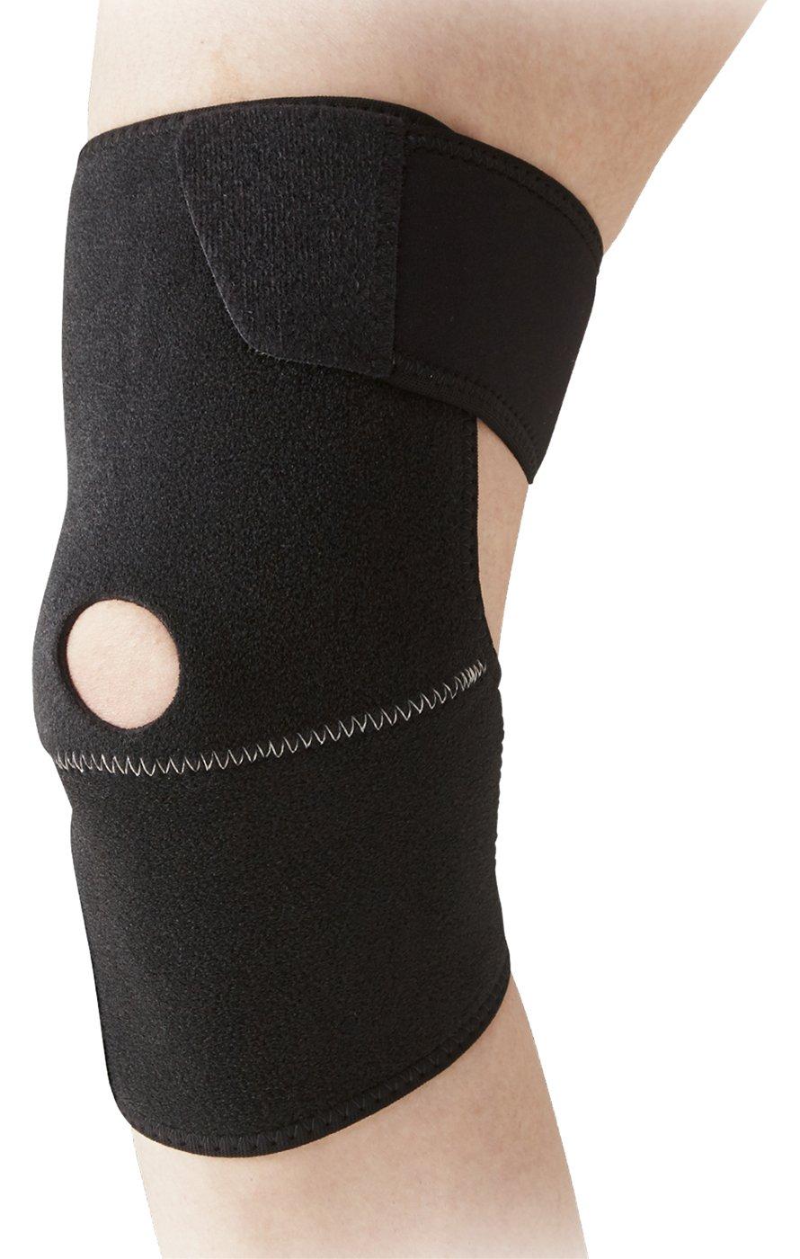 

Mueller Knee Short Knee for Left and Right Sizes Circumference 55128 Support, Type, Wrap-Around Support, Knees, S-M (Knee 23-38cm), чёрный