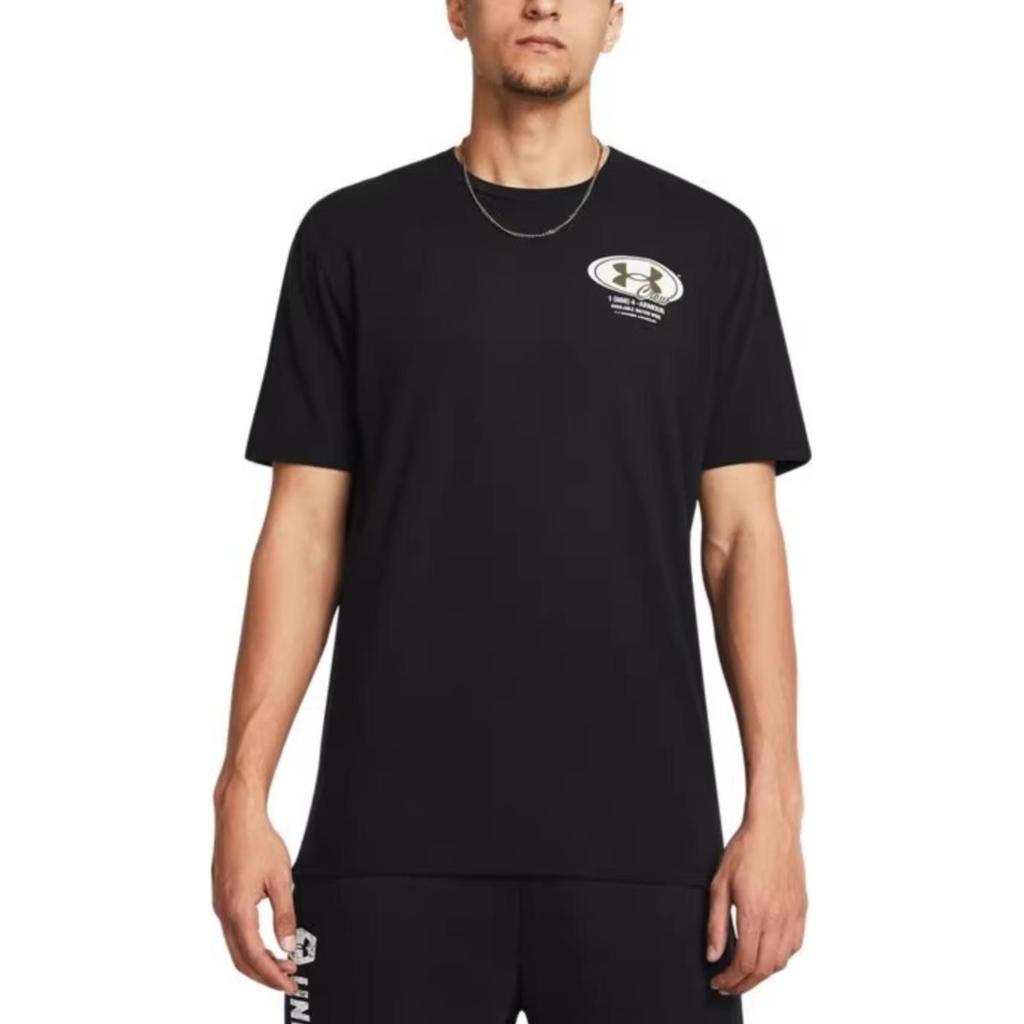 Under Armour Grounds T Shirt Men's Black 1387718-001