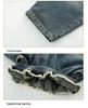 Boys' Denim Streetwear Set - 2025 Spring/Autumn Korean Style Three-Piece for Little Bad Boys