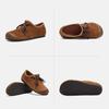 Johnature Vintage Rindsleder Vielseitige Loafer mit weicher Sohle Leichte flache Schuhe für Pendlerinnen