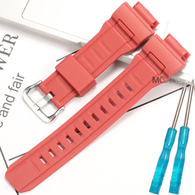 Resin Strap For Casio GW9300 GW-9300 RANGEMAN Men's TPU Replacement Band G-9300 Sport Waterproof Bracelet