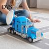 Extreme Weather Collectible 3D Printed Storm Car Model with Rotating Wind Sensor and Rollable Wheels, Detailed Armor Vehicle Realistic Tornado Replica