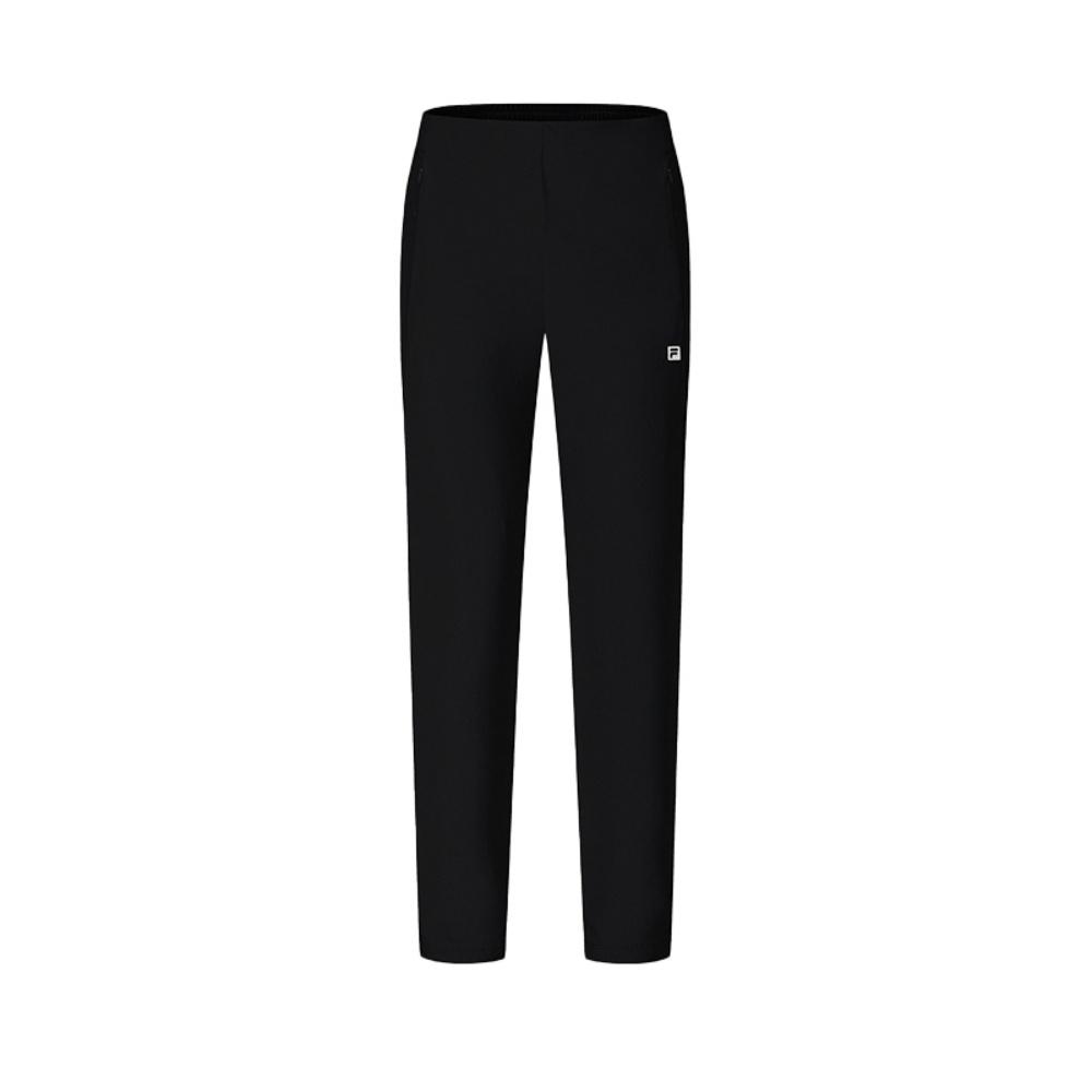 New FILA Fitness Knitted Sweatpants Women's Pitch Black A61W521603FBK