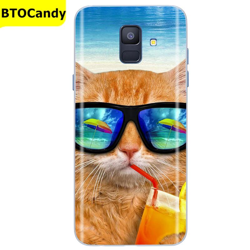 For Samsung Galaxy A6 2018 Silicone Case SIM SM A600 A600F Phone Case For Samsung A6 plus 2018 A605 A605F A6+ A 6 Tpu Case Coque