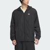adidas Originals Atlanta Windbreaker Solid Color Zip Sports Hooded Jacket Men Jackets Black JD6392