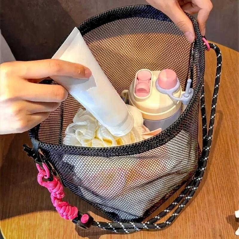1Pcs Large Capacity Beach Gym Travel Tote Bag Waterproof Swim Bag With Dry Wet Separation Portable Toiletry Makeup Organizer
