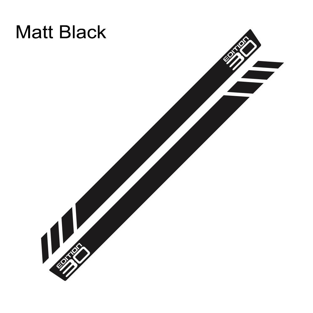 

2PCS Car Door Side Stickers For Volkswagen VW Multivan Transporter T4 T5 BUS California T6 30 Edition Accessories Vinyl Decals 210 x 13cm чёрный
