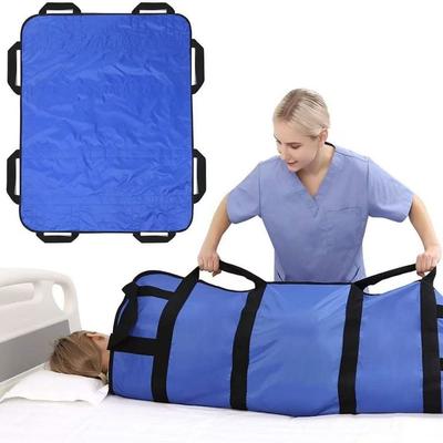 Reusable Elderly Turning Care Pad Reinforced Handles Patient Positioning Pad  Bedridden Patients