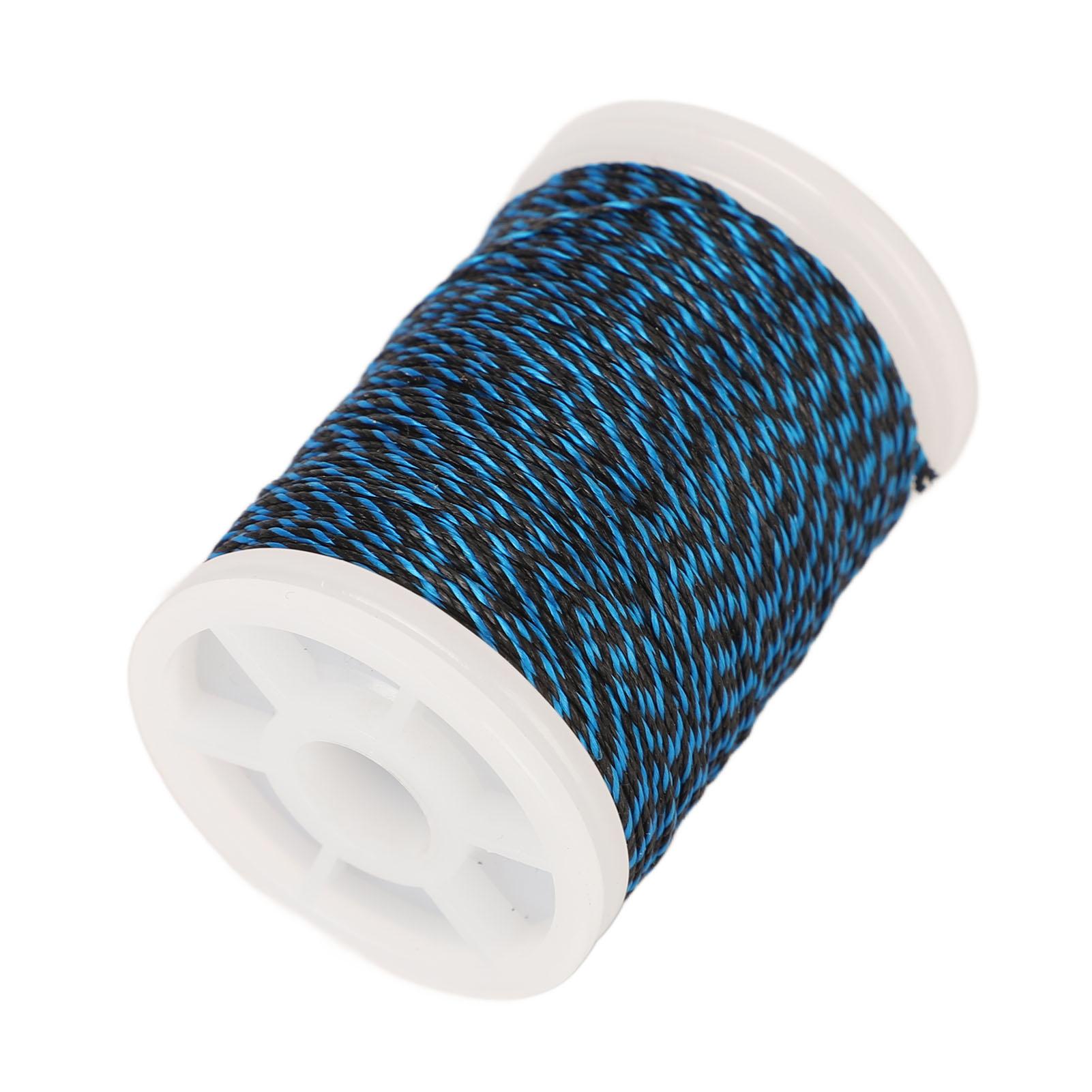 

Bowstring Guard Rope Wear Resistance Archery Serving Thread Bowstring Winding Material Blue Black