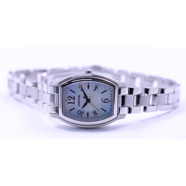 Citizen Women's KH8-713-11 ( Watch wicca Solar-Tech BASIC) Tonneau Watch Silver Stainless Analog