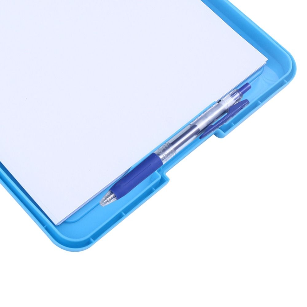 Large Capacity Multi-Function With Compartment Waterproof Nurse Clip A4 Boards Storage Box Storage Clipboard Clipboard