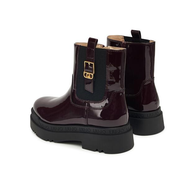 Bordeaux Liu Jo Love 63 Ankle Boots SF5067 EX004