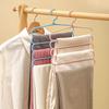 Jean Hangers Pant Organizer Space-Saving Trouser Rack for Jacket Skirt Sweater Jeans