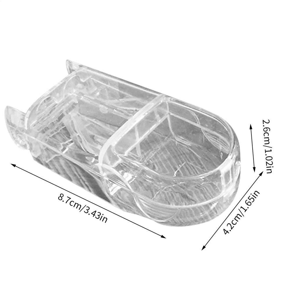 Small Pill Divider with Cutting Blade Travel Multiple Pill Dispenser Portable Medicine Tablet Pills Cutters for Seniors