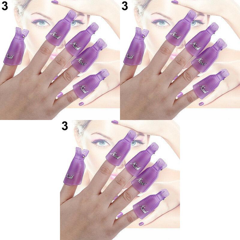 Manicure Pedicure Nail Clipper Kit With Durable Plastic For Easy Nail And Gel Removal