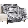 Escher Staircases Throw Blanket Flannels Single For Sofa Thin Soft Beds Blankets