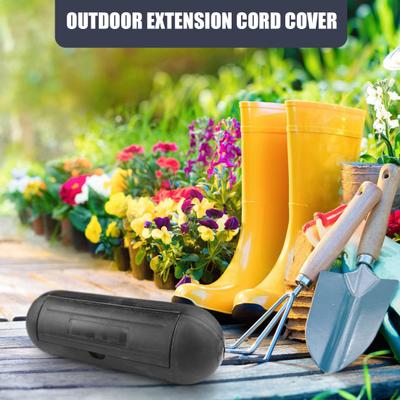 Waterproof Terminal Box Outdoor Extension Cord Cover Durable Construction Universal Weather-proof Electrical Connection Box