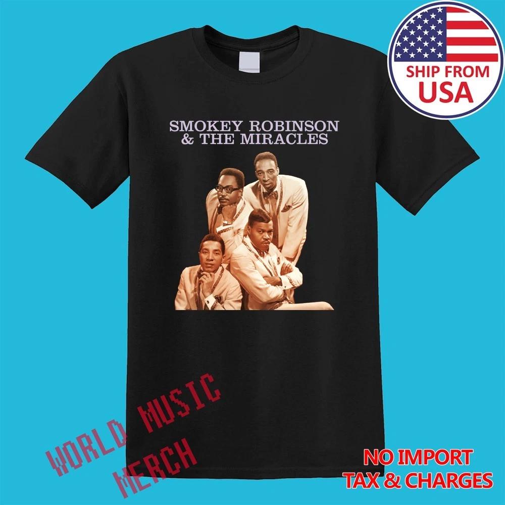 

Smokey Robinson & The Miracles Men s Black Size S-5XL S