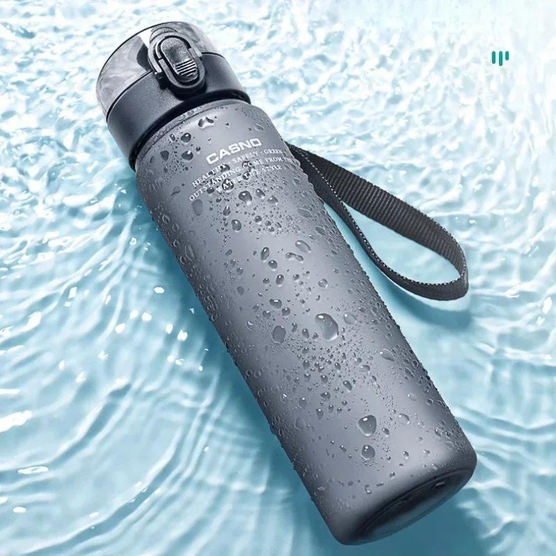 560ml Portable Travel Water Coffee Jug Frosted Sport Water Bottles Large Capacity High Quality Leakproof Outdoor Drinking Bottle