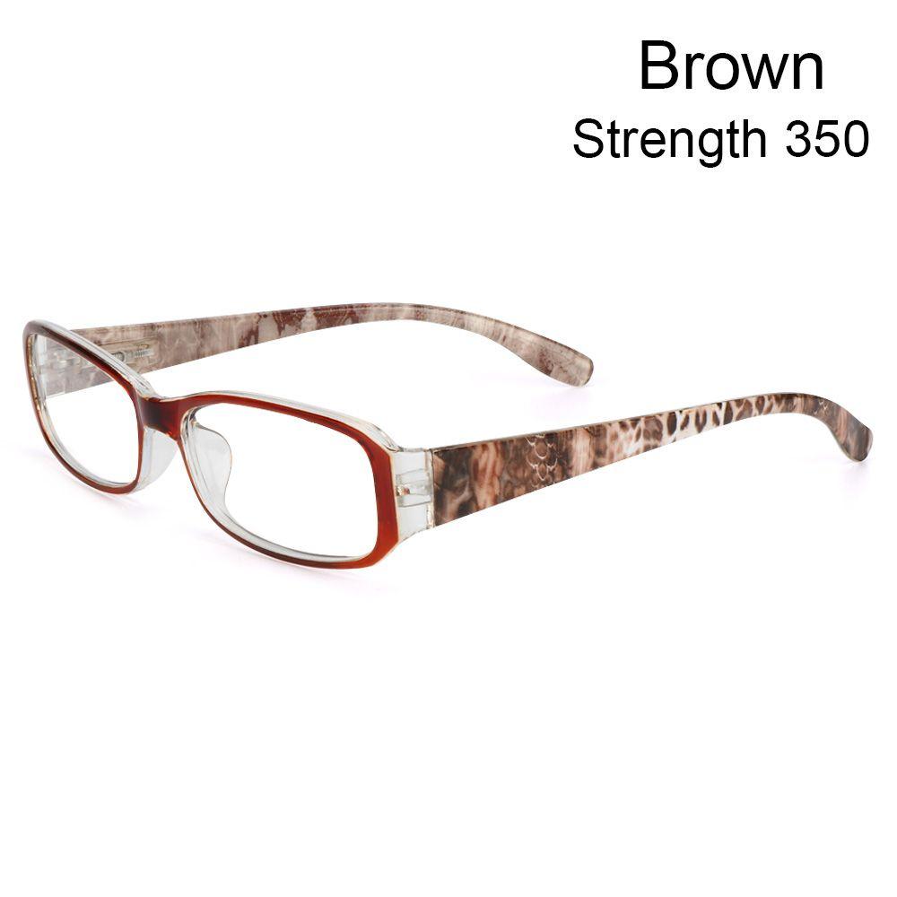 Vintage Flowers Elegant Ultra Light Frame Reading Glasses Anti-Blue Light Eyeglasses Eye Protection