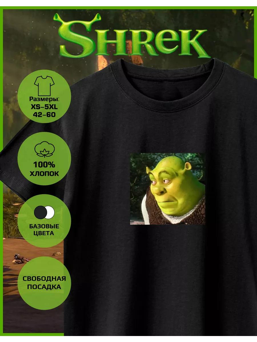 T-shirt with Shrek print M