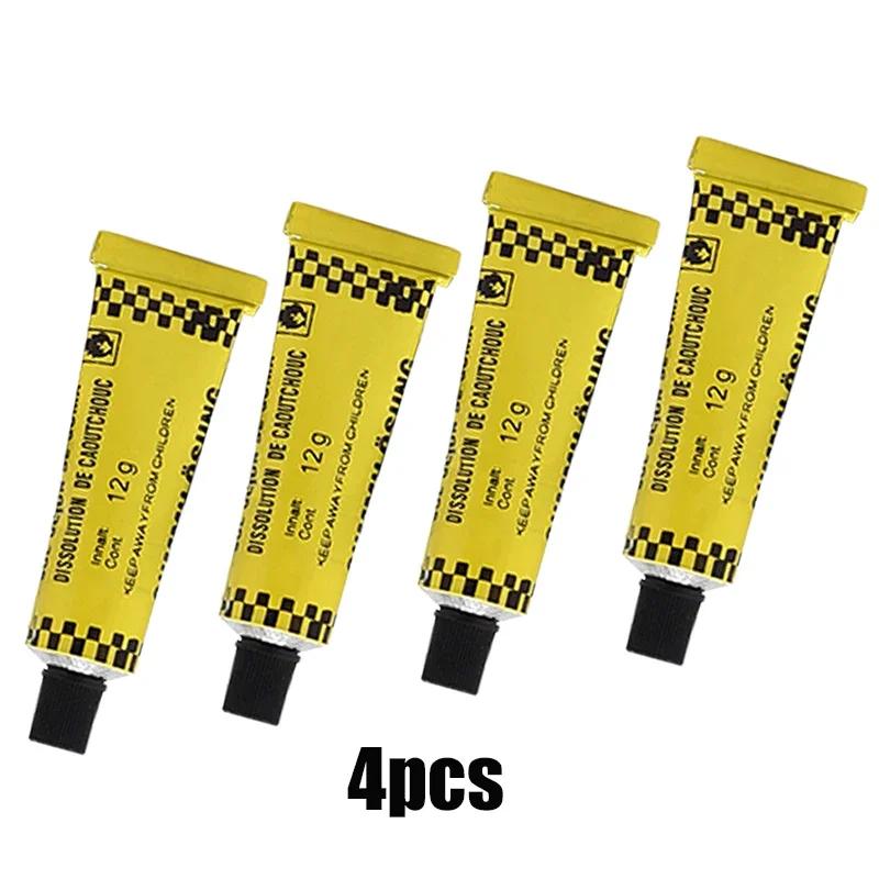 Car Tire Repair Tools Kit with Rubber Strips Tubeless Tire Tyre Puncture Plug Seal Repair Tool Kit for Bicycle Motorcycle Car