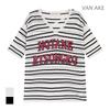 VANAKE V-Neck St Pattern Short Sleeve Knit_Vb38Ktm302Z