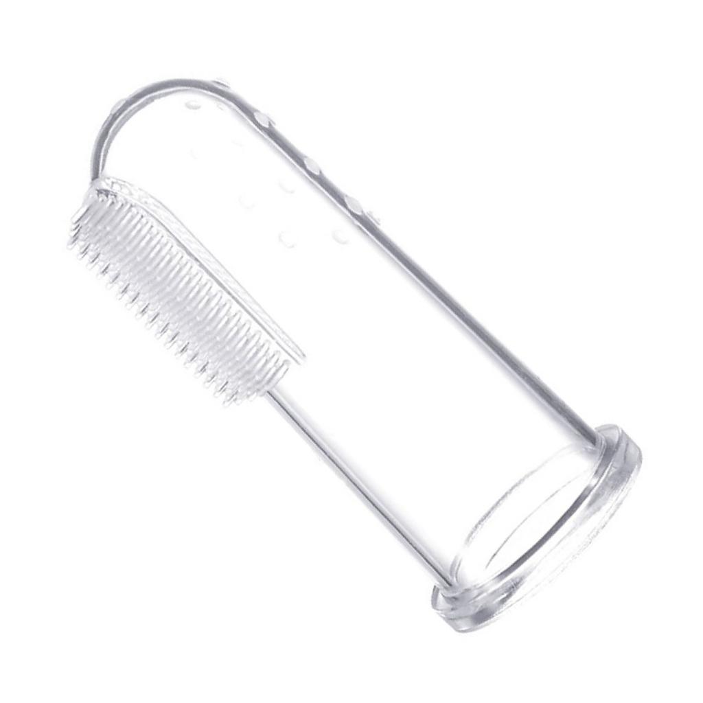 Baby Finger Toothbrush Oral Tongue Cleansing Silicone Thumb Cover Toothbrush for Infant Toddles