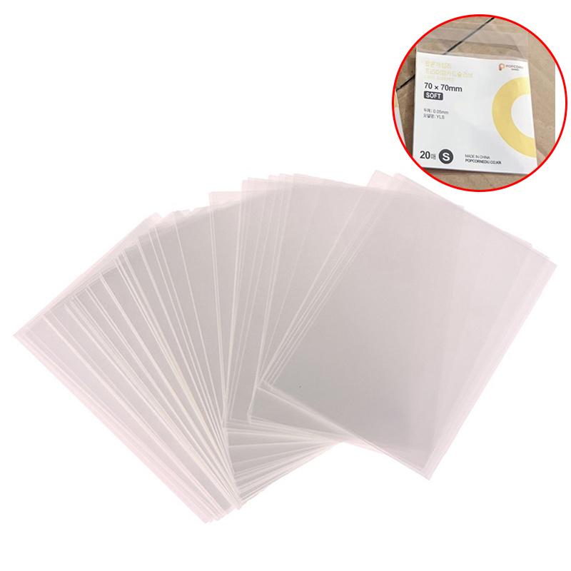 

50pcs/100pcs Korea Card Sleeves Clear Acid Free CPP HARD 3 Inch Photocard Holographic Protector Film Album Binder 56x87 63.5x88