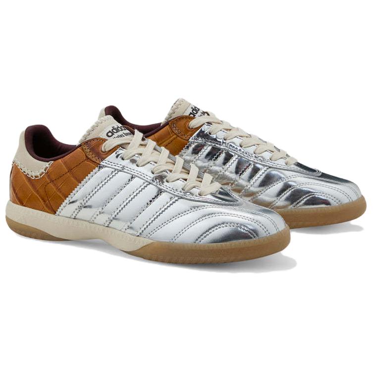 New Adidas Originals Samba Millennium Wales Bonner Silver Metallic Yellow Croc IH5777